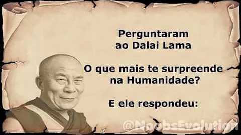 O que dizia Dalai Lama?