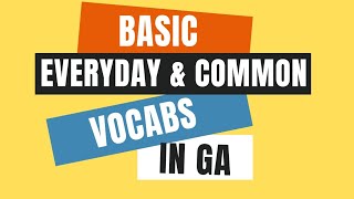 LEARN GA BEFORE YOU TRAVEL TO GHANA || BASIC PHRASES IN GA LANGUAGE FOR BEGINNERS screenshot 5