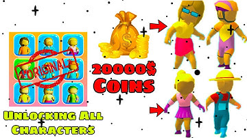 Unlocking All Common Characters In 20000$ 🔥🔥 | Shortcut Run