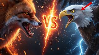 Fox vs Eagle: Intelligence vs Power in a Real Wild Encounter