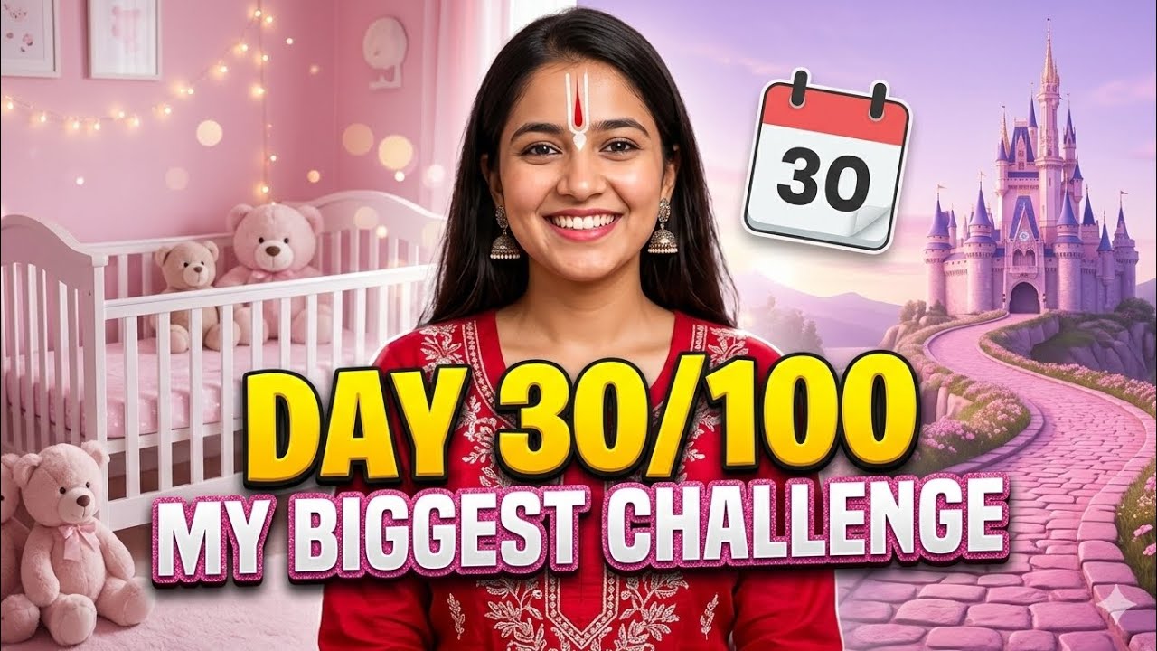 Day 30 | 100 Days 100 Vlogs 🌼 | 30 दिन की जीत | Consistency is Power 💛