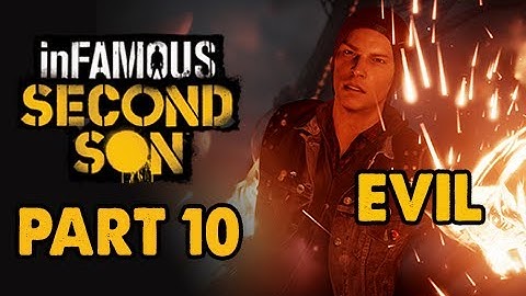 inFamous: Second Son Evil Walkthrough Part 10 - Bus Stops - Evil & Expert Playthrough