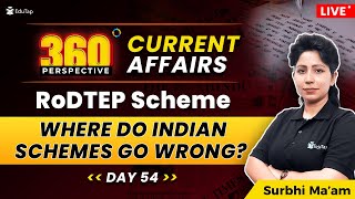 Central Government Important Schemes | Descriptive Answer Writing RBI NABARD SEBI Phase 2 | RoDTEP