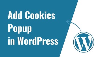 how to add cookies popup in wordpress