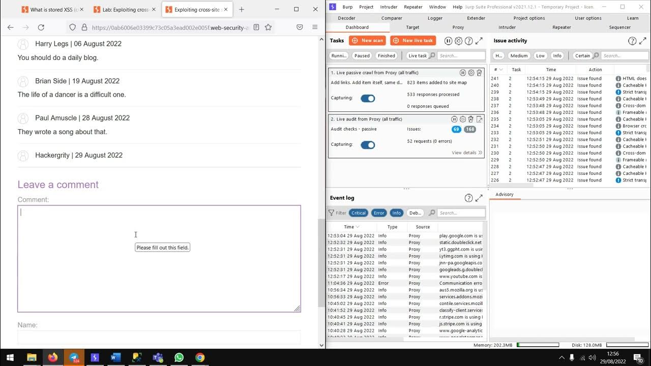 How to steal password via XSS within 3 mins Cookie stealing YouTube