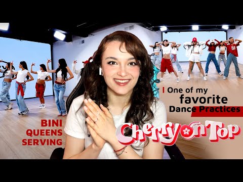 BINI Cherry On Top Dance Practice Reaction video