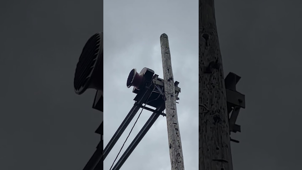 Sterling Model M 8/16 Siren Test BTS | Cato, NY