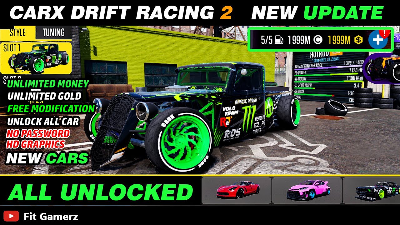 Car X Drift Racing 2 Mod Menu V1.25.1 Unlock & Unlimited All No Reset Mabar  aman 