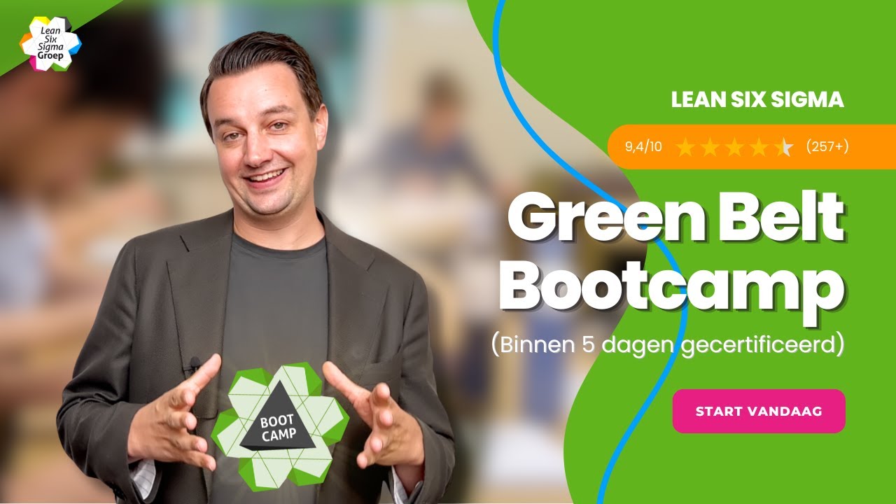 Word Green Belt met onze Bootcamp | Lean Six Sigma Stap voor Stap