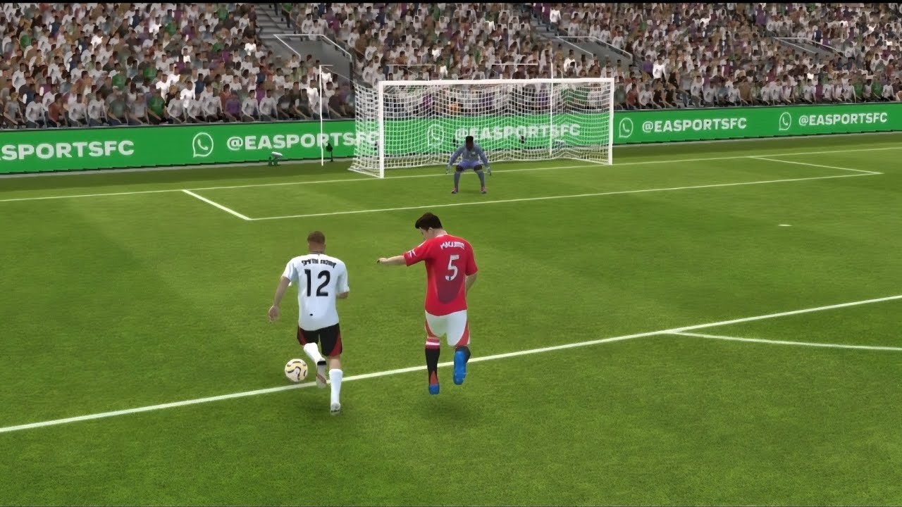 Manchester united vs Fulham - Fifa gameplay 