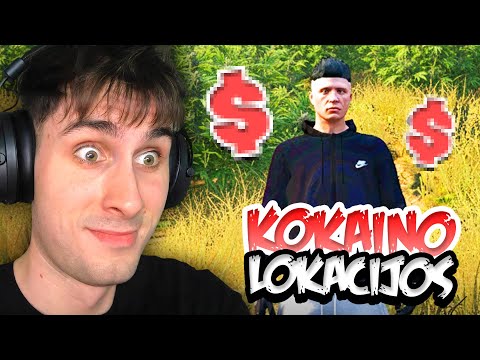 GTA V RP Lietuviškai - KOKAINO LOKACIJOS IR NAUJOS PAŽINTYS