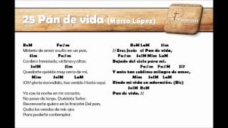 Marco López y Margarita Araux - Pan de vida (Disco Eucaristía) chords