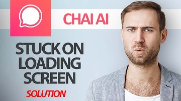 How To Fix Chai Chat AI App Stuck On Loading Screen Problem | Step By Step