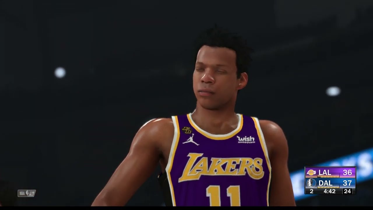 Los Angeles Lakers vs Dallas Mavericks (82/22) 2k21