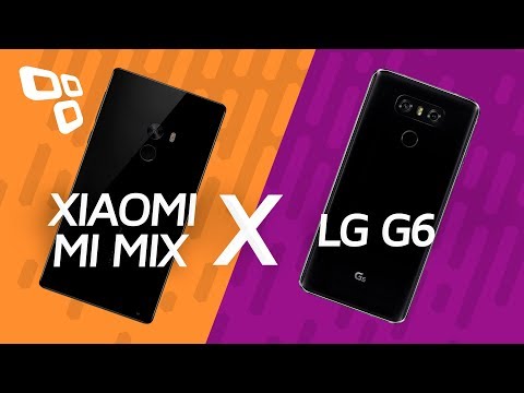 Xiaomi Mi Mix vs. LG G6 - Comparativo - Tecmundo