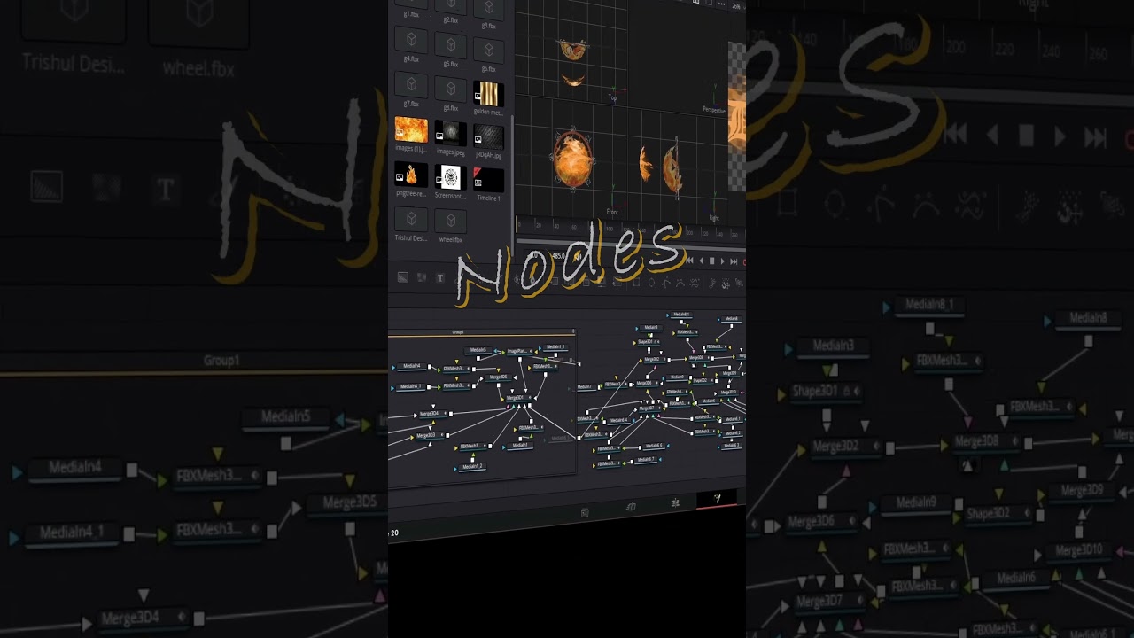 BTS Title Creation #editing #filmmaking