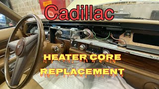 Cadillac heater core replacement