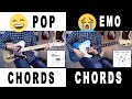 Pop Chord Progression Turns Emo