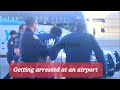 Man selling  smarter cartesian gets arrested by lax airport police