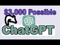 ChatGPT: How I made $3,000 Within 30 Days using ChatGPT | Building a Website with NO Skills 2023