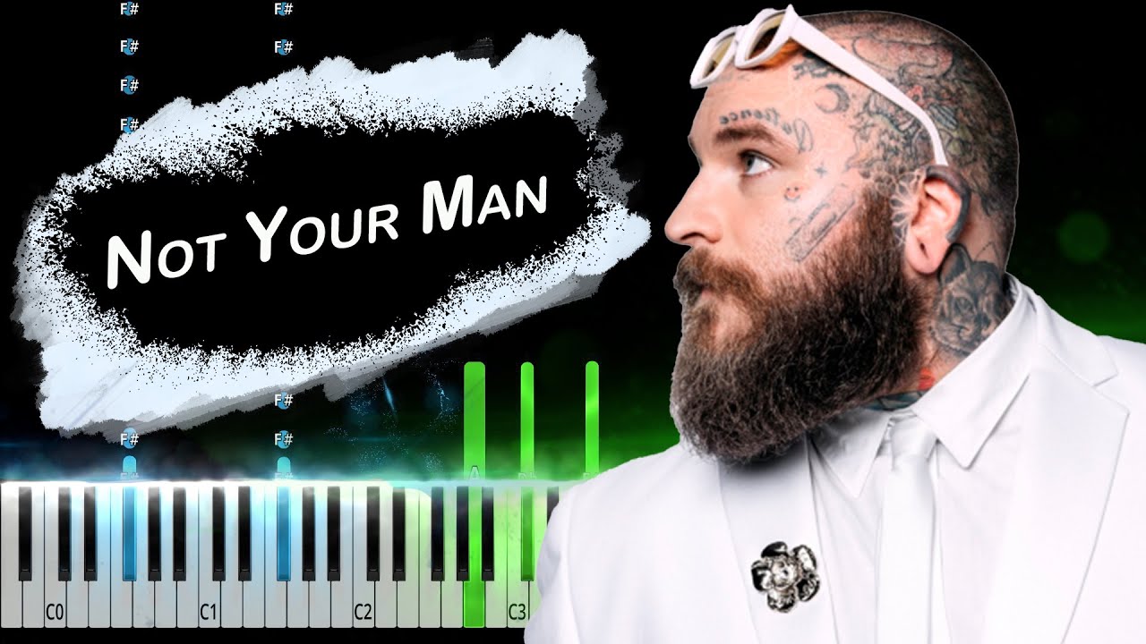 Teddy Swims - Not Your Man Piano Tutorial Teddy Swims - Not Your Man Piano Tutorial