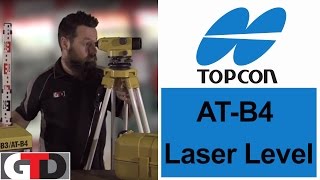Topcon AT B4 Laser Level Auto Leveling Dumpy