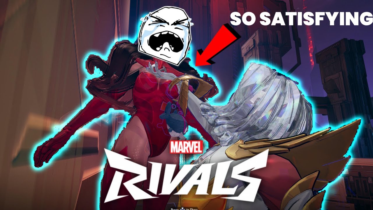 Emma Frost is the Secret to Escaping Gold? Marvel Rivals Gameplay (No Commentary)