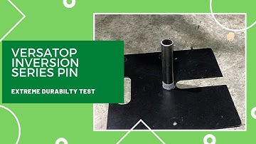 CanvasETC - Versatop Inversion Series Pin - Pipe and Base 2.0 - How the Inversion Series Upright