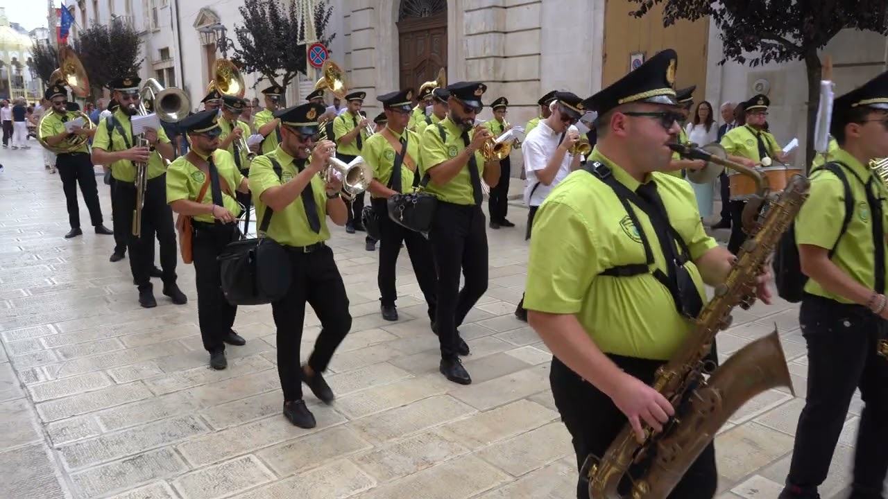 Banda di Polignano a Mare - Marcia Dolce Impeto - Processione di Sant'Oronzo a Turi - 26/8/25