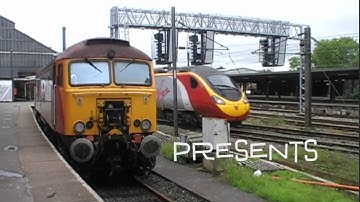 A Virgin Trains Class 390 Pendolino Drag with a Class 57/3 Thunderbird through Watford Junction