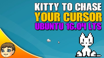 KITTY CURSOR CHASER (Oneko Tutorial) // Ubuntu 16.04 Tips