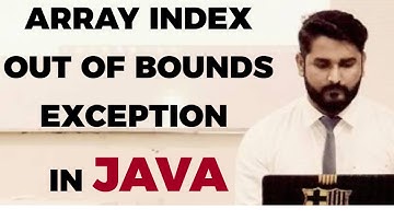ARRAY INDEX OUT OF BOUNDS EXCEPTION IN JAVA PART#03 || AMJAD ALI || IN HINDI/URDU