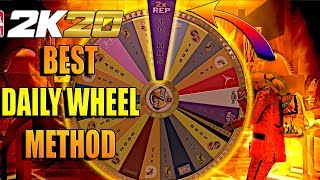 BEST DAILY SPIN WHEEL METHOD! WIN 10 HRS DOUBLE REP IN NBA 2K20 screenshot 4