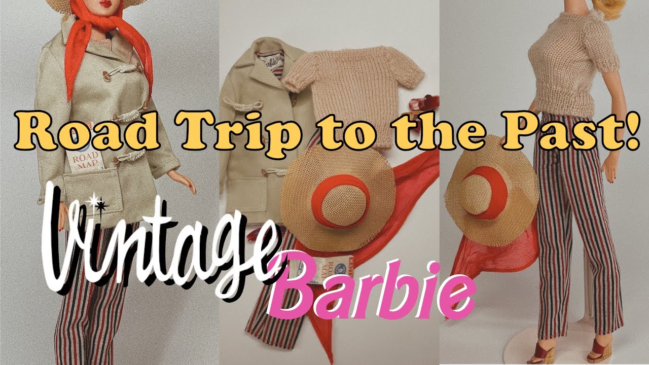 Путешествие в прошлое! Винтажная мода Барби и Кена