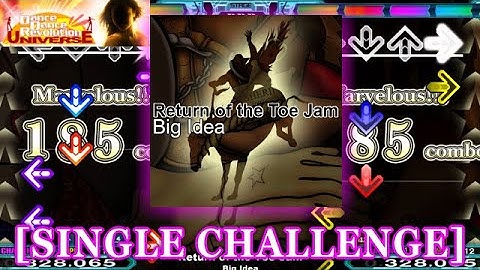 【DDR UNIVERSE1】 Return of the Toe Jam [SINGLE CHALLENGE(ONI)] 譜面確認＋クラップ