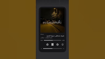 شريف مصطفى سوره الحديد