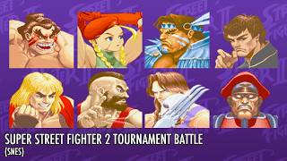 SUPER STREET FIGHTER 2 THE NEW CHALLENGERS TOURNAMENT BATTLE: #305 (IOS/SNES EMULATOR) screenshot 3