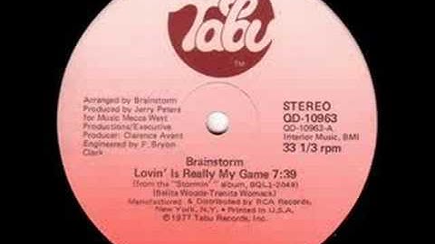 brainstorm - lovin' is really my game