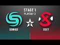 Soniqs vs XSET // North American League 2022 - Stage 1 - Playday #3