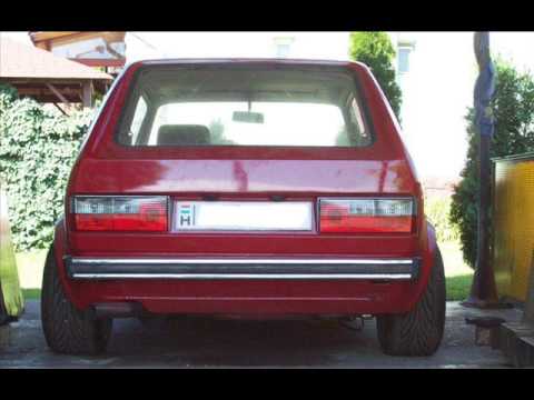 Бампер golf 1