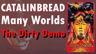 Catalinbread Many Worlds Phaser Pedal || Dirty Tones Demo || Guitar & Bass Pedal Video