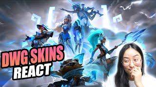 Checking Out ALL DWG SKINS! | Damwon Gaming Skins | League of Legends