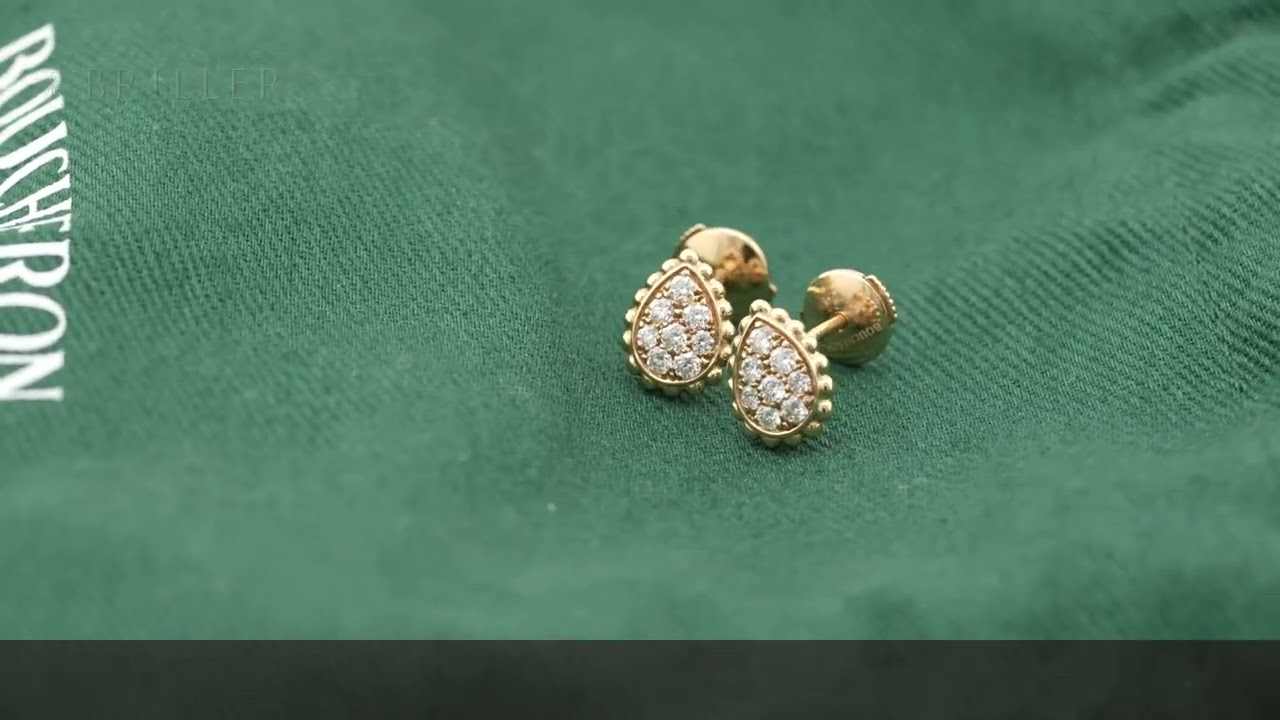 BOUCHERON セルパンボエム スタッズイヤリング エクストラスモール