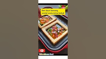Thumbnail of Roti sosis telor simpel banget // menu mager