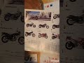 1998 honda Japanese motorcycle line up full brochure #moped #hondadio #honda #jdm