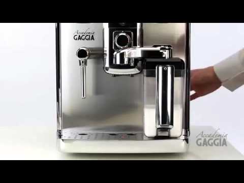 Gaggia Accademia Completamente Automatica ! - YouTube