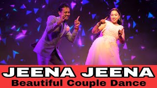 Jeena Jeena | Best Couple Dance | Akhil & Pooja | Kunal Weds Shivani | Couple Song for Wedding