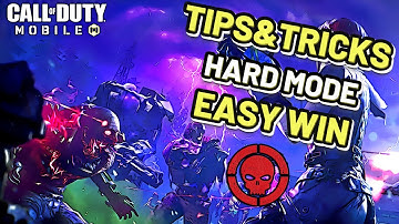 Easy to WIn Zombie Hard Mode | Simple Undead Siege Tips&Tricks | Call of Duty Mobile Zombies