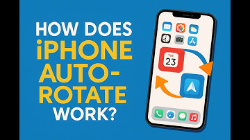 how does iPhone auto-rotate work?