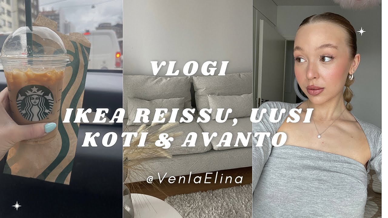 VIIKONLOPPU VLOGI | käytiin Ikeassa & esittelen teille meidän uuden kodin